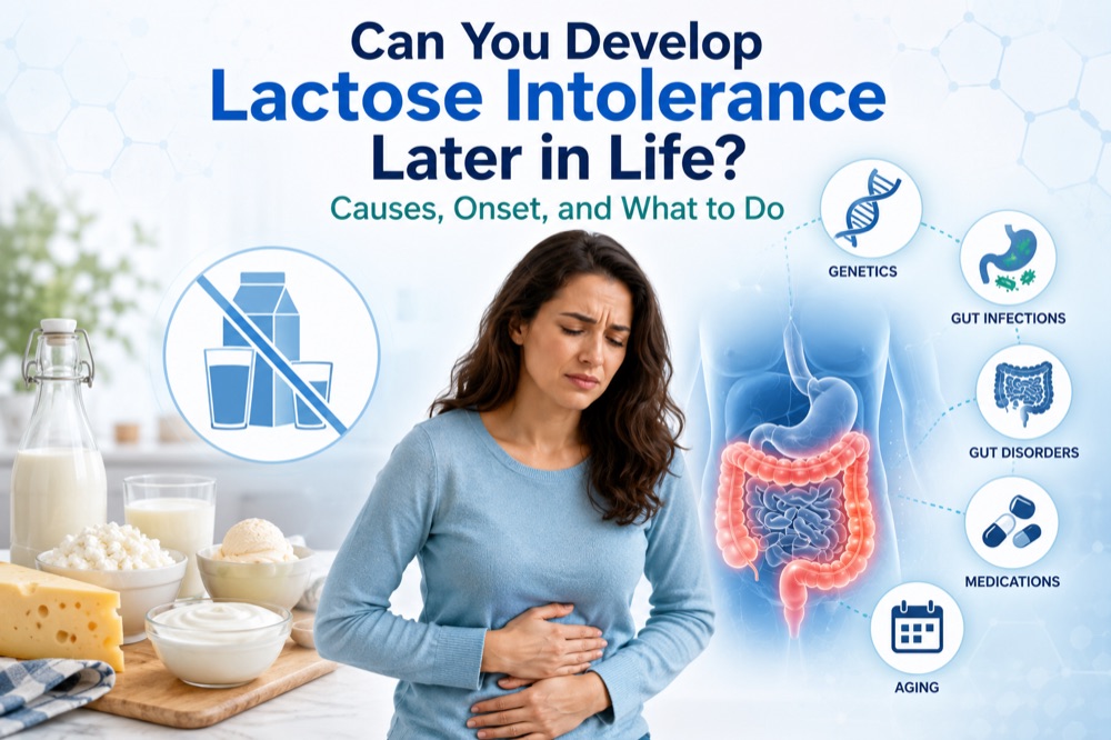 Can You Develop Lactose Intolerance Later in Life? Causes