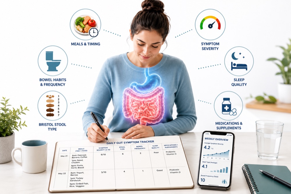 How to Track Your Gut Symptoms Effectively