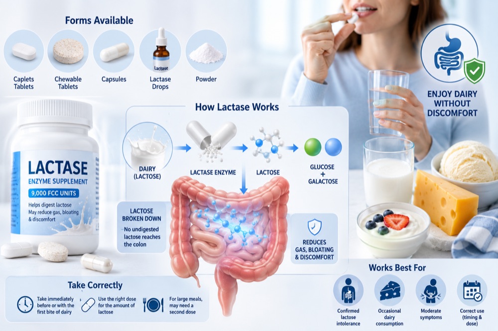 Lactase Supplements