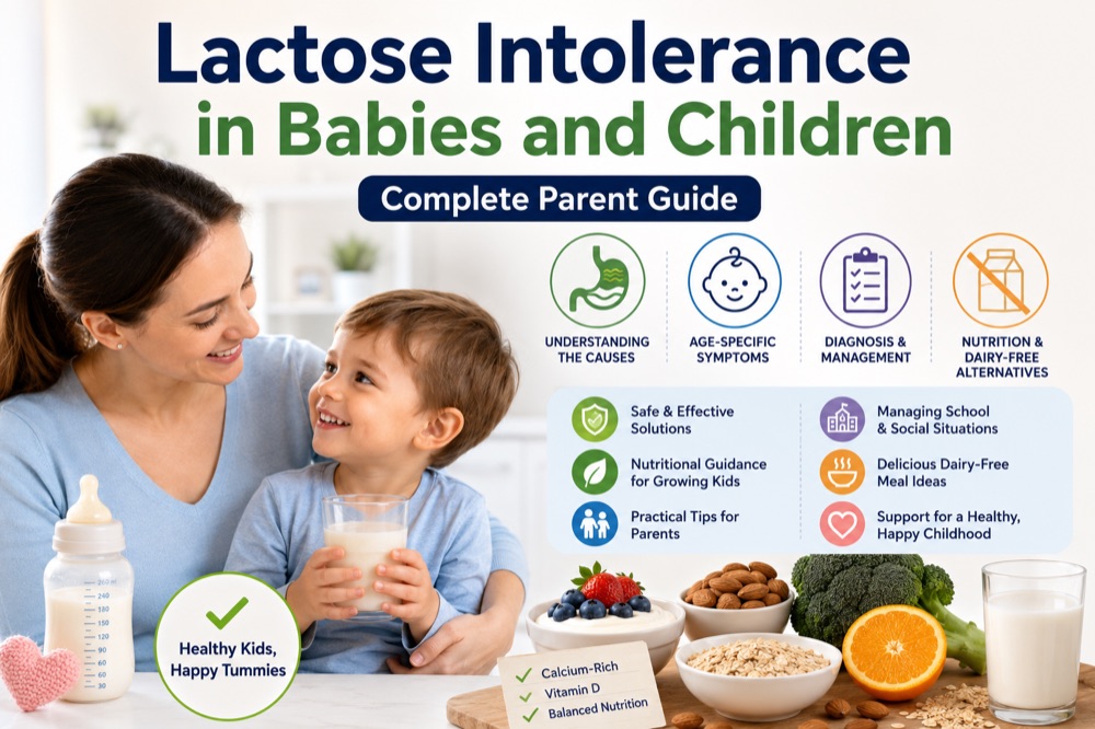 Lactose Intolerance in Babies and Children