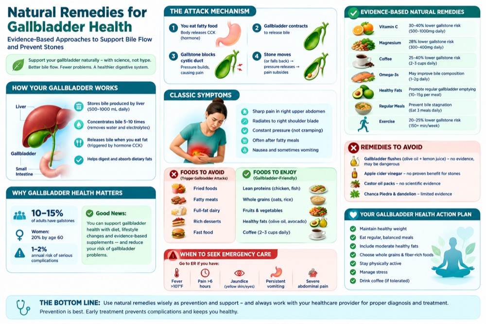 Natural Remedies for Gallbladder Health