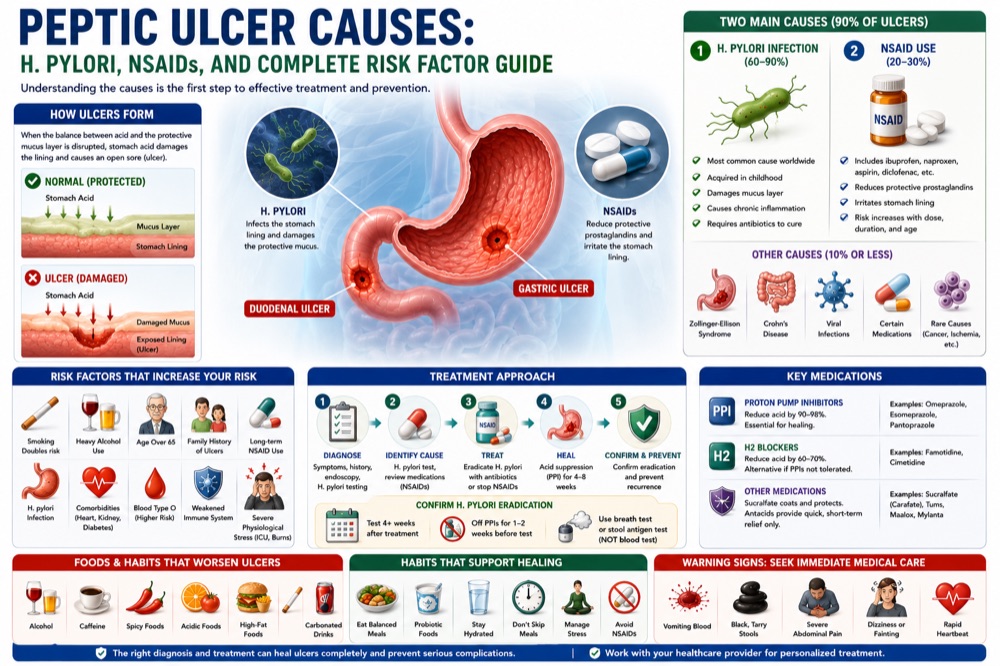 Peptic Ulcer Causes