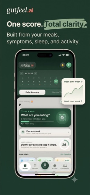 GutFeel.ai 24/7 AI Gut Coach