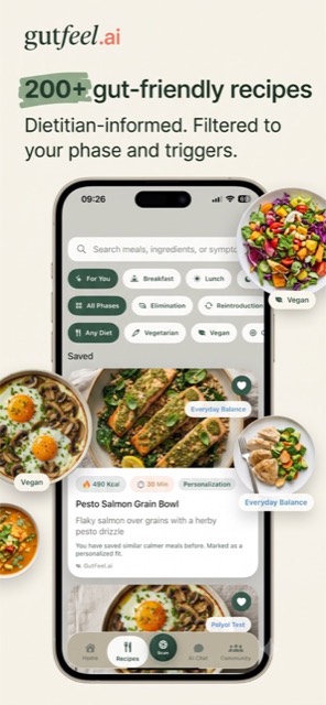 GutFeel.ai Health Analytics